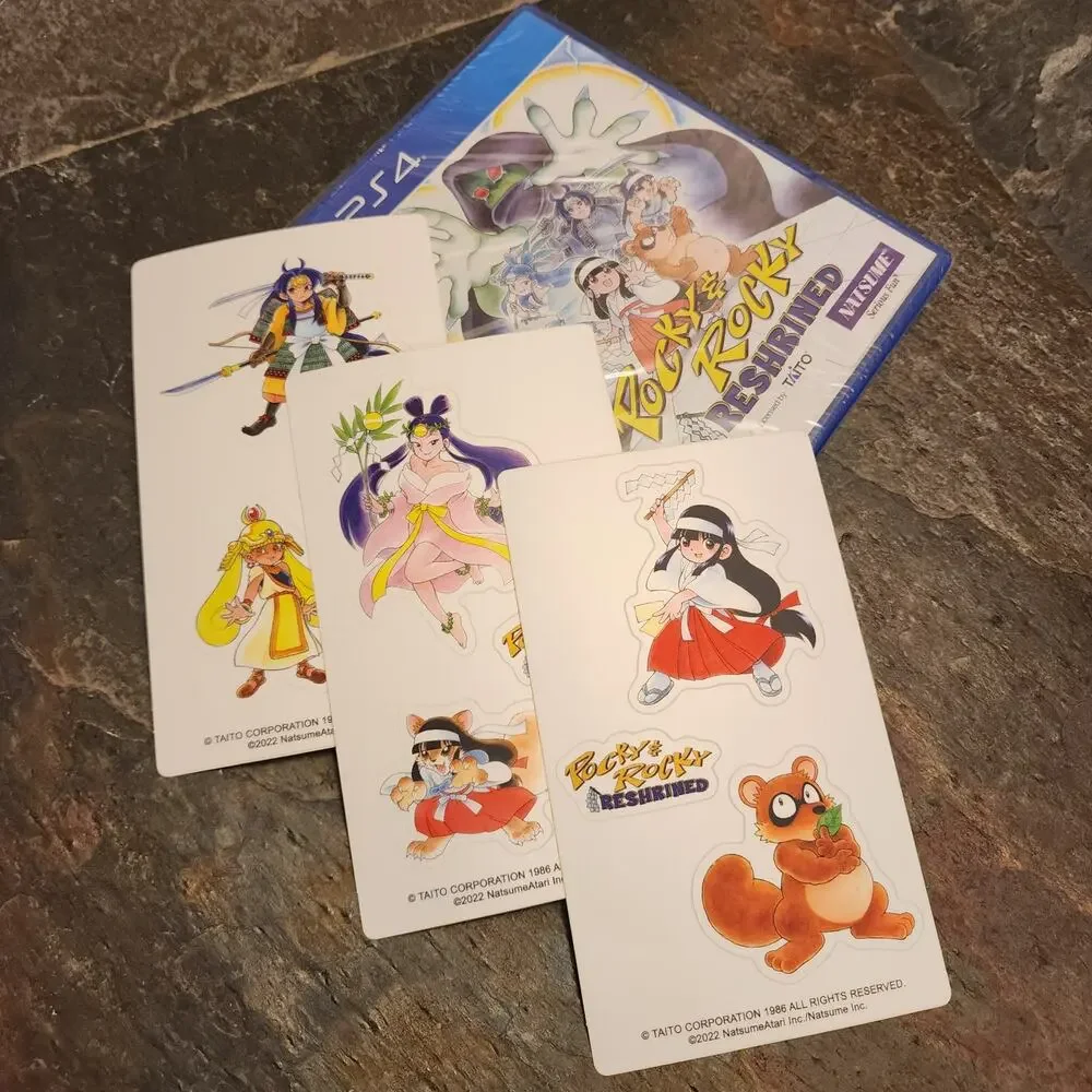 Game - Pocky & Rocky Reshrined [w/ Promo Stickers] (NEW) - PS4